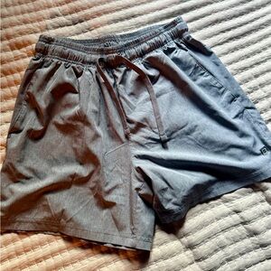 Target Gray Athletic Shorts Relaxed Fit Lightweight